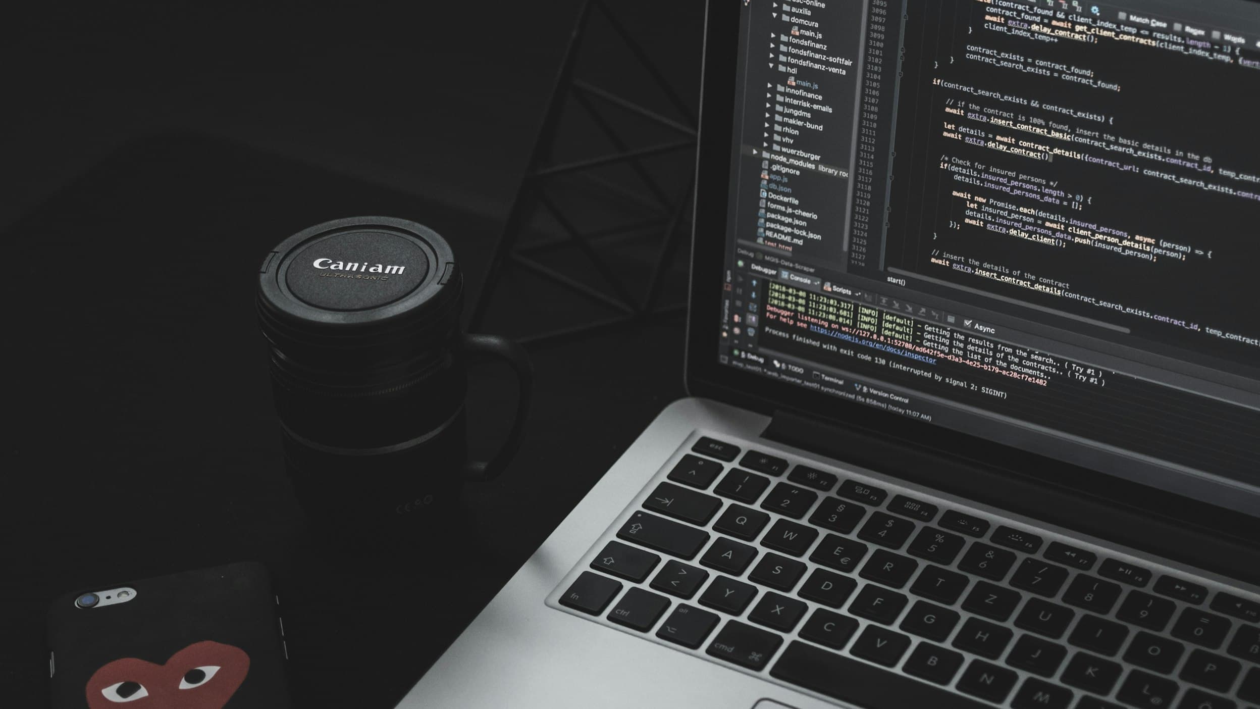 Designer working on creative digital projects